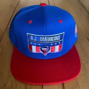 MITCHELL & NESS New Jersey Americans Snapback Hat